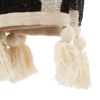 Bedsprei Azteekse – hoogwaardig katoen in natuurlijk zwart