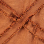 Bedsprei De Berber – 100% katoen in terracotta