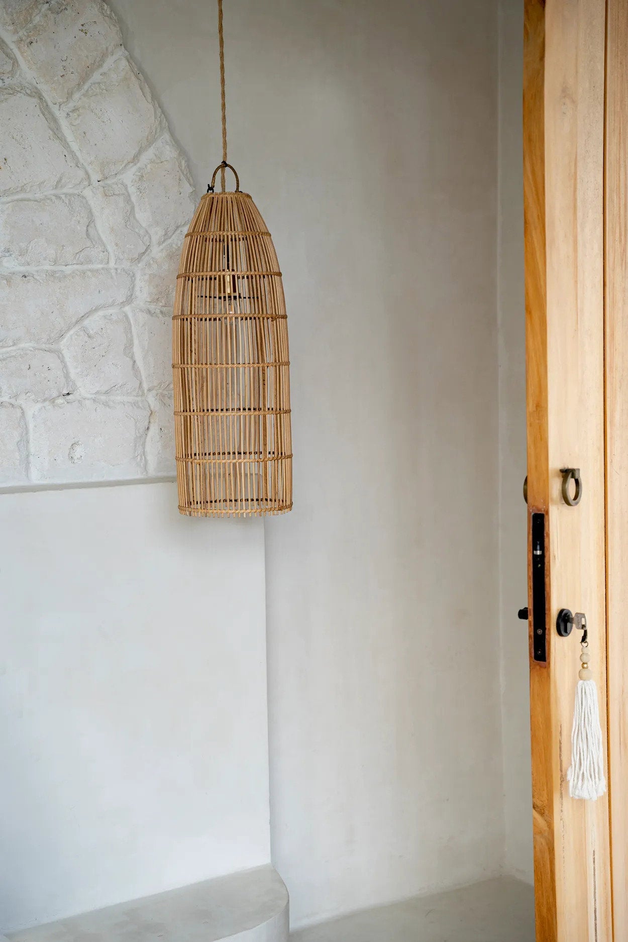 Le pendentif piège à poissons - Natural - M