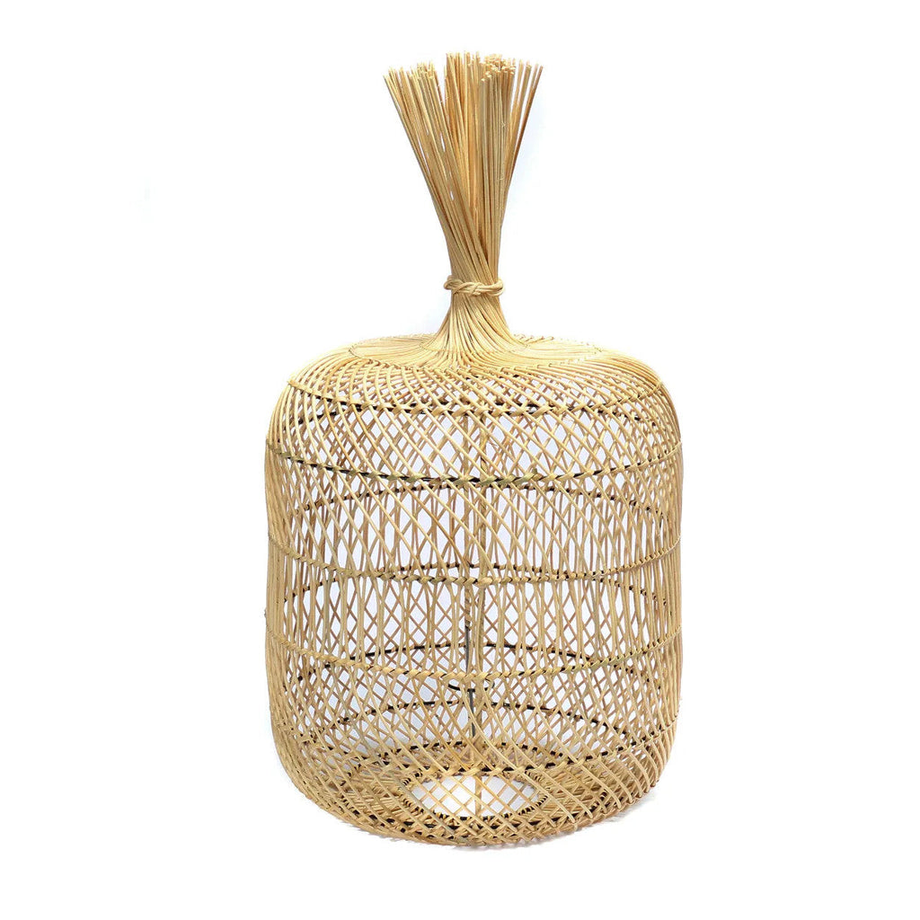 La lampe de sol Dumpling - Suspension - Natural - L