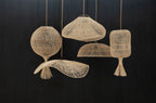 La lampe de sol Dumpling - Suspension - Natural - L