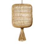 La lampe de sol Dumpling - Suspension - Natural - L