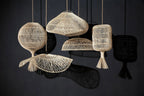 La lampe de sol Dumpling - Suspension - Natural - M