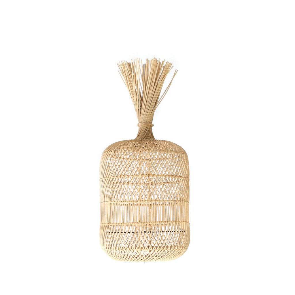 La lampe de sol Dumpling - Suspension - Natural - S