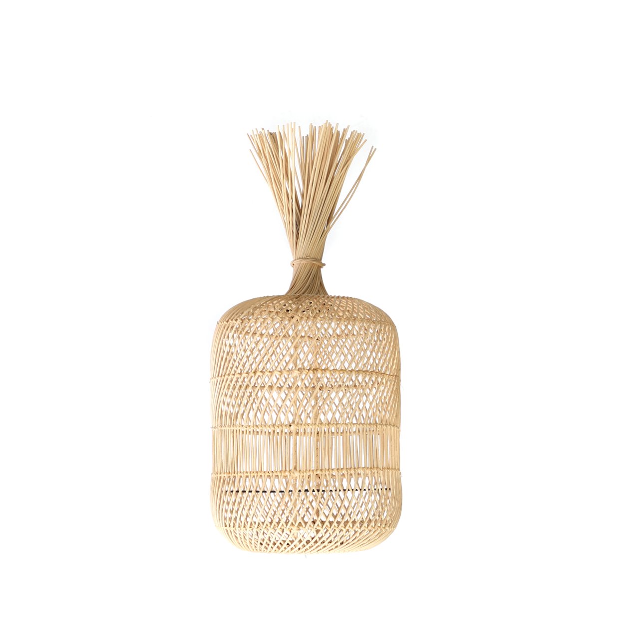 La lampe de sol Dumpling - Suspension - Natural - S