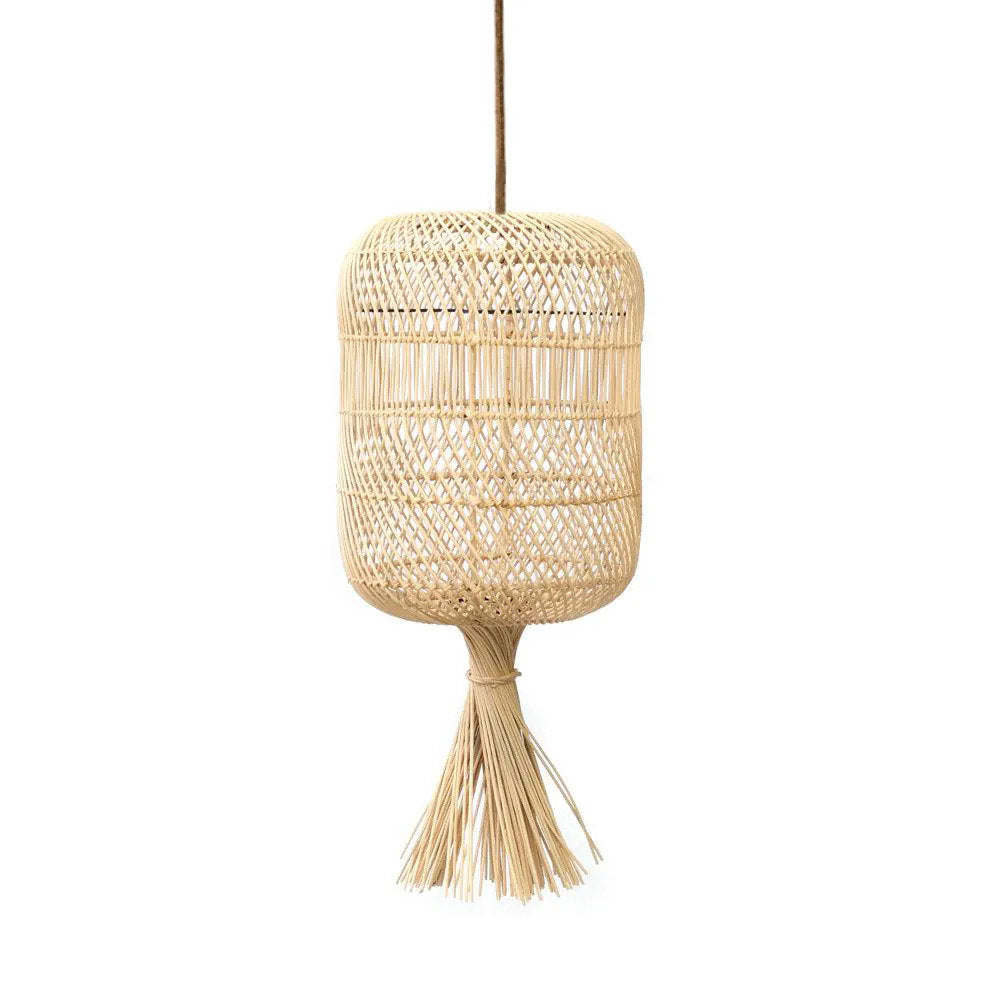 La lampe de sol Dumpling - Suspension - Natural - S