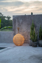 La lampe sur pied Wonton - Suspension - Natural