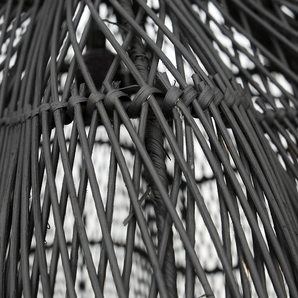 De opgeklopte hanger - Zwart - XL