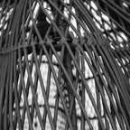 De opgeklopte hanger - Zwart - XL