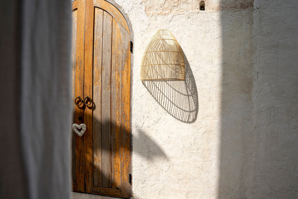 De Lalo wandlamp - Natuurlijk - L