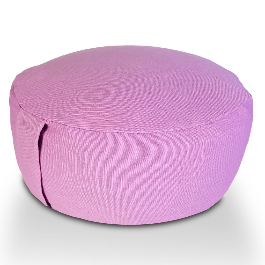 Lotus pouf – handmade cotton in warm tones