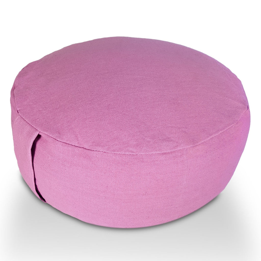 Lotus pouf – handmade cotton in warm tones