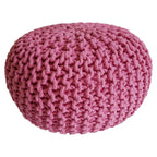 Elara pouf – handmade cotton pouf in various colours