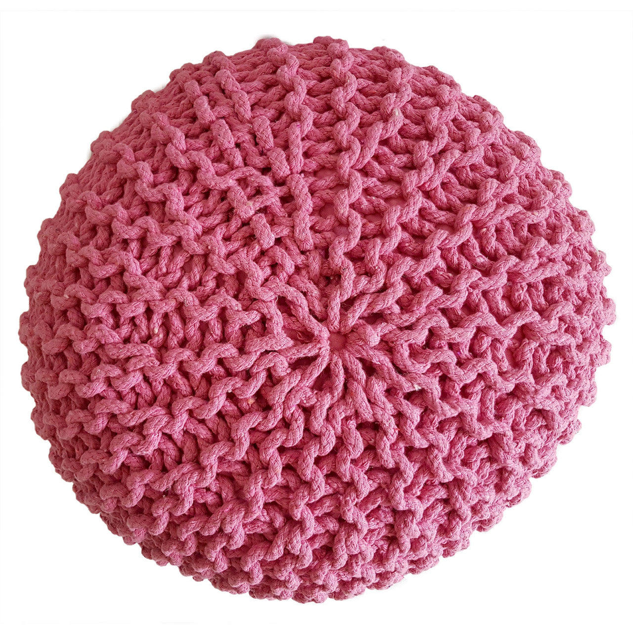 Elara pouf – handmade cotton pouf in various colours