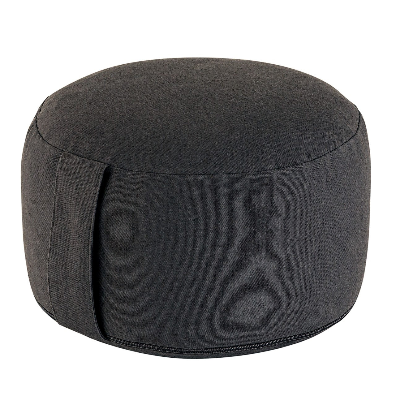 Zen pouf – round meditation cushion made of cotton in natural