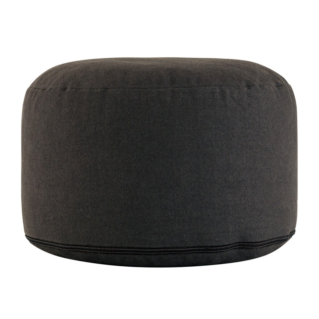 Zen pouf – round meditation cushion made of cotton in natural