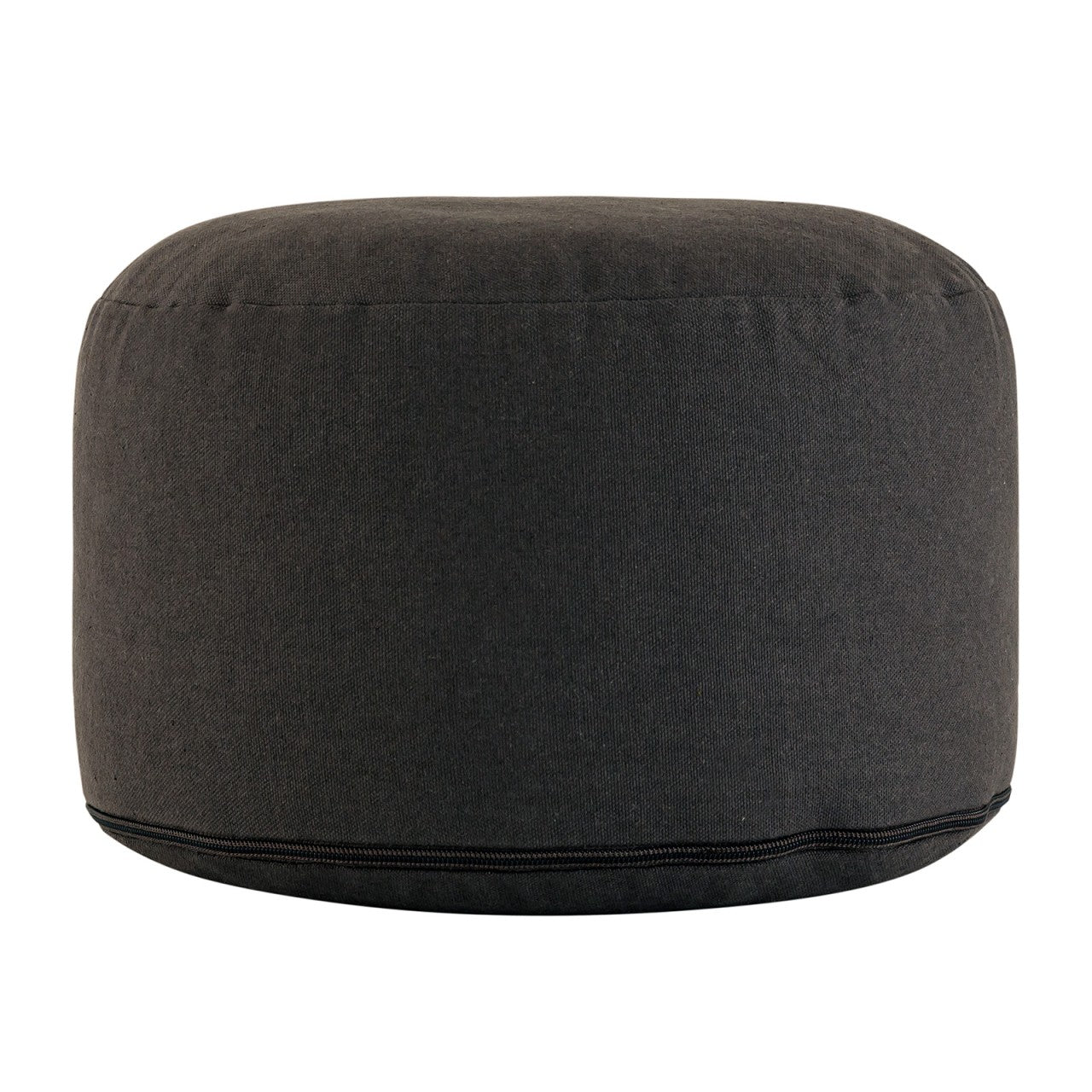 Zen pouf – round meditation cushion made of cotton in natural