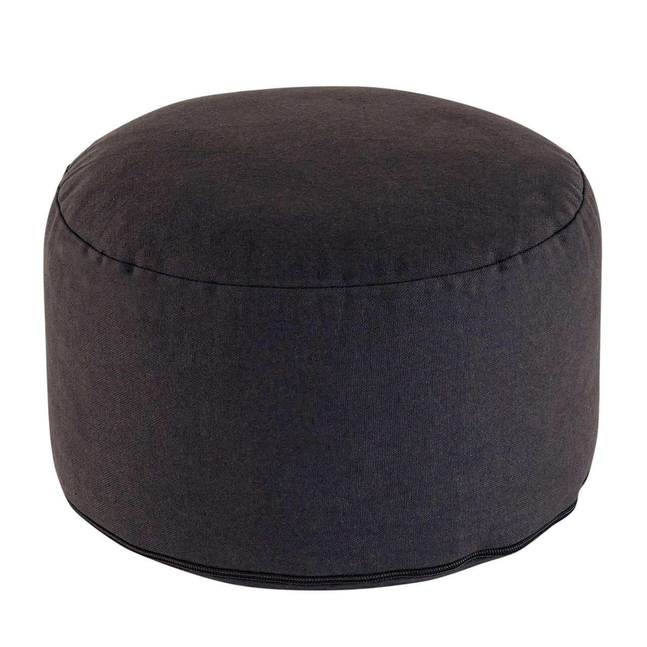 Zen pouf – round meditation cushion made of cotton in natural