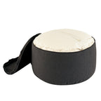 Zen pouf – round meditation cushion made of cotton in natural