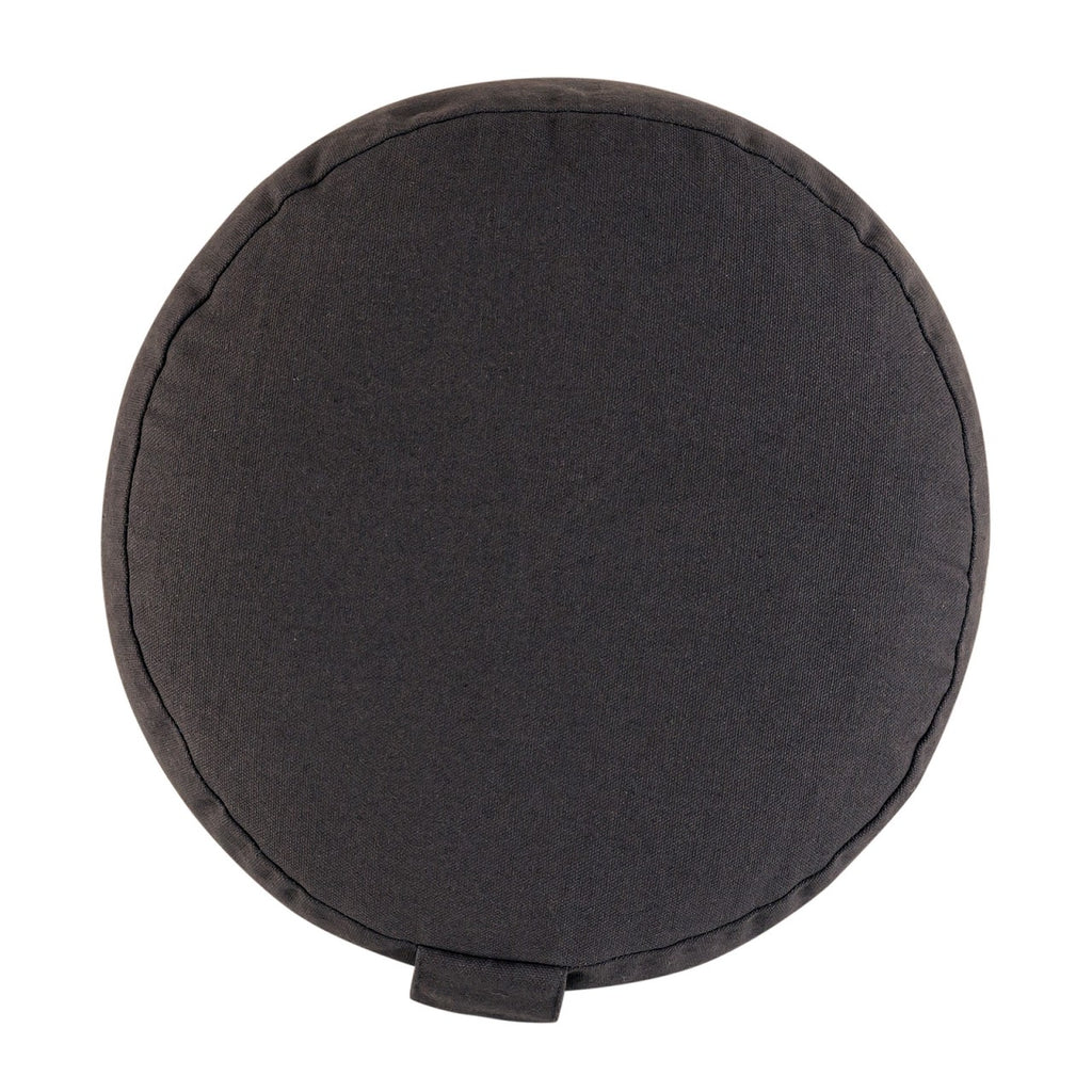 Zen pouf – round meditation cushion made of cotton in natural