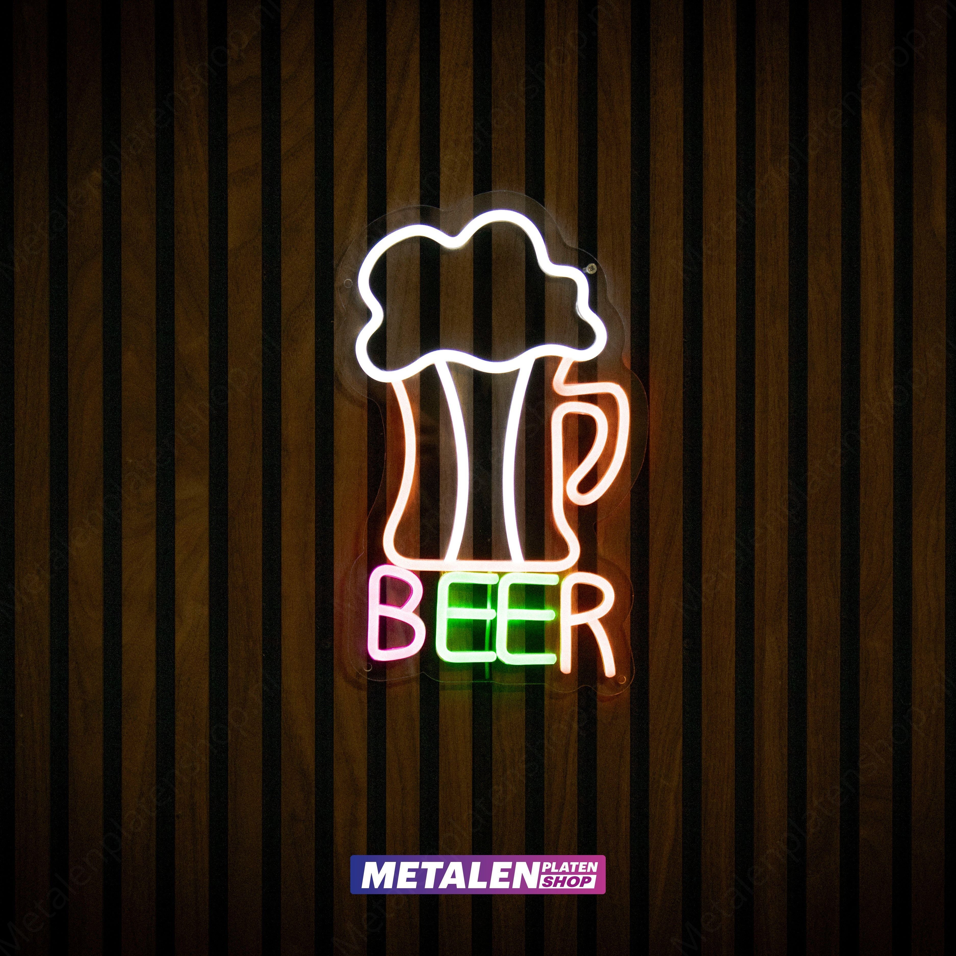 BEER - Neon Sign - LED