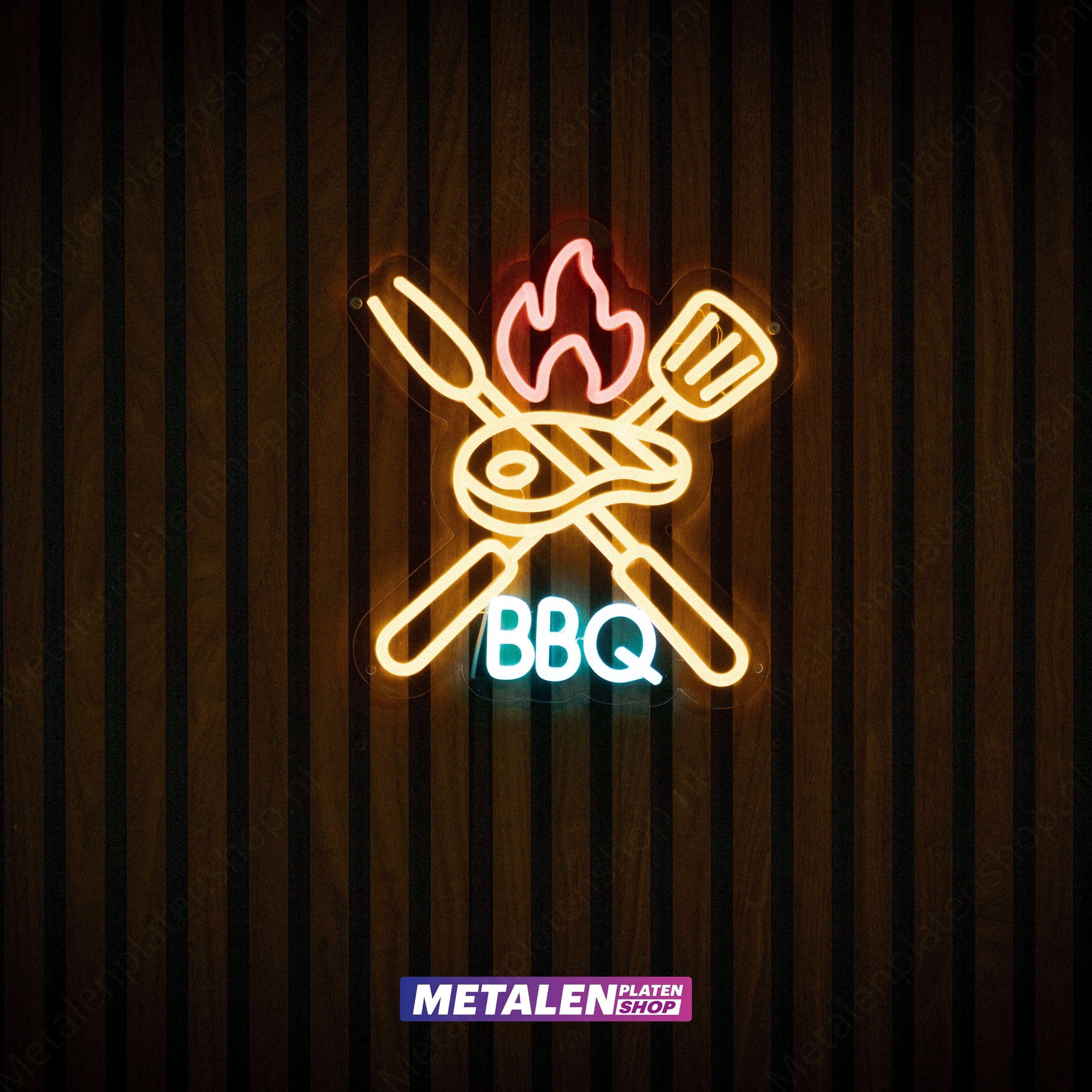 BBQ - Neon Sign - LED