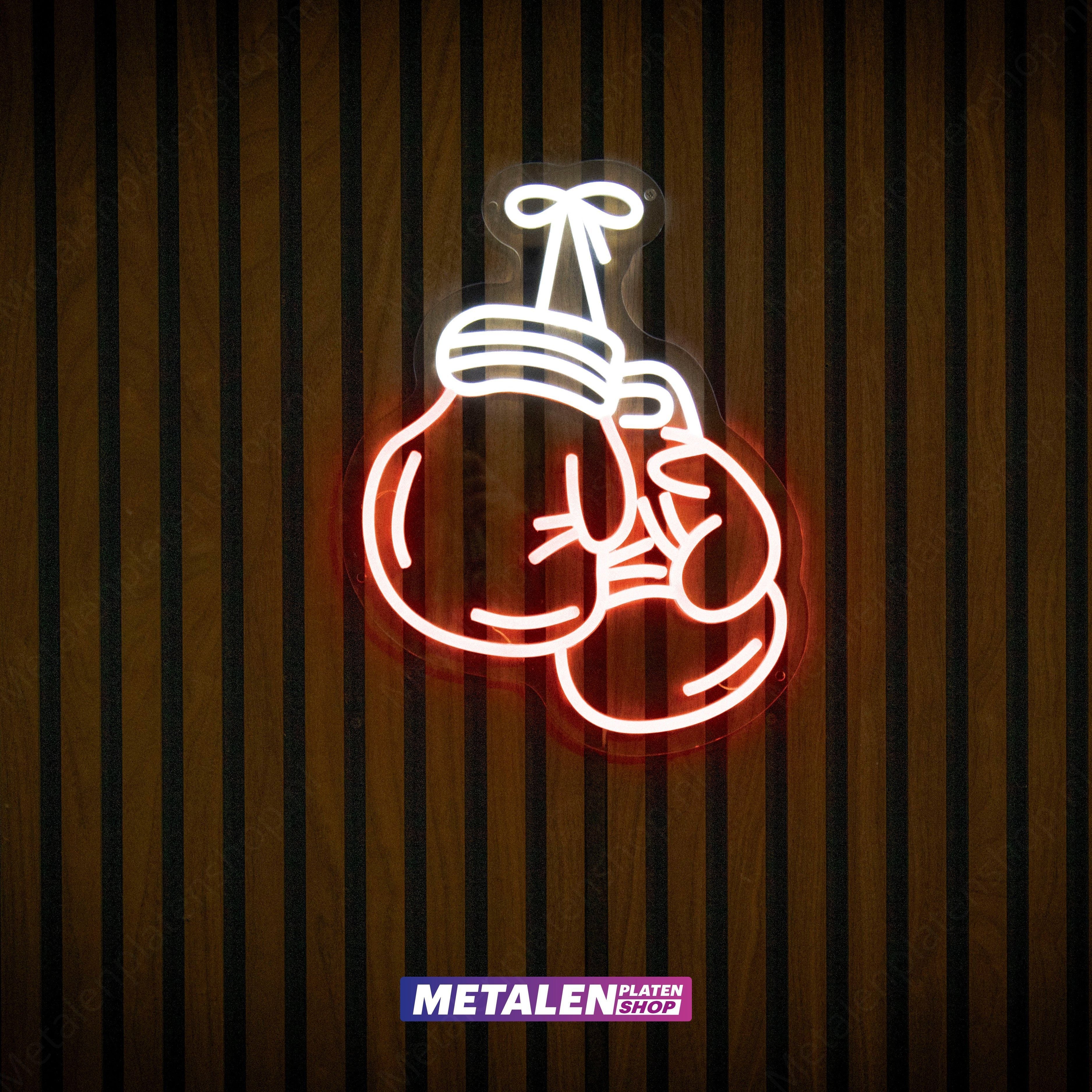 Boxing Gloves - Neon Sign - LED