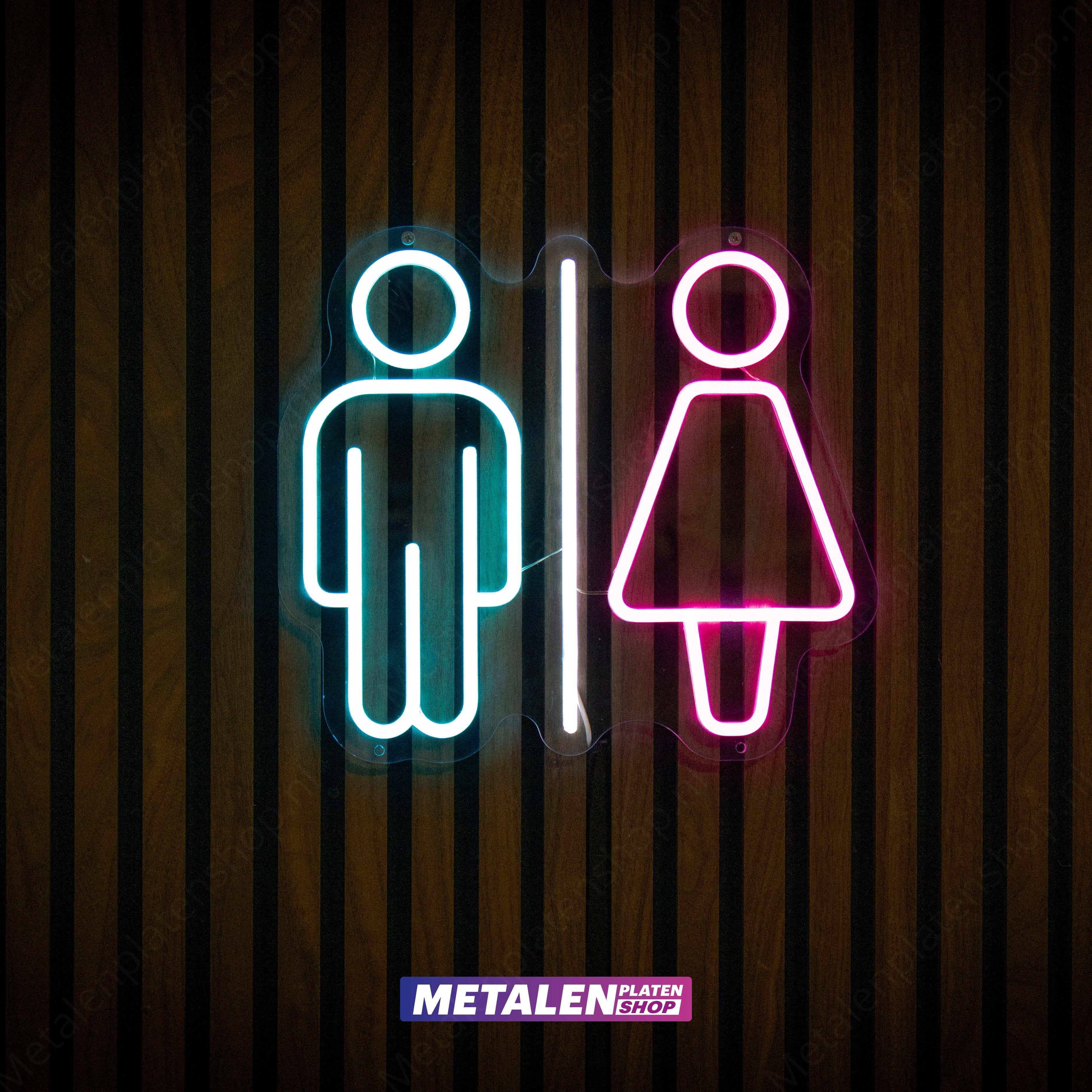 Toilet Men/Ladies - Neon Sign - LED 