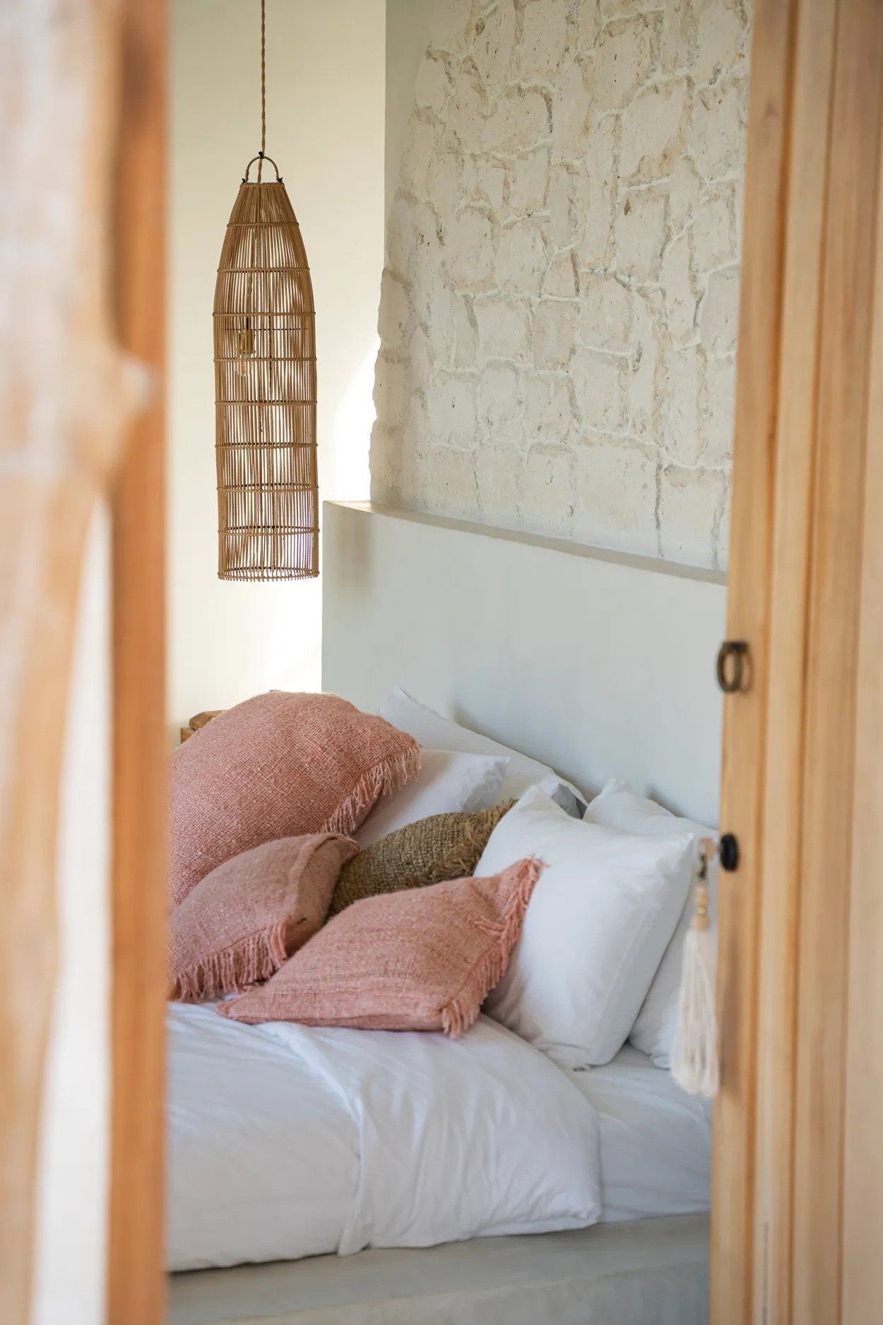 De Oh My Gee Kussenhoes - Zalmroze - 40x40