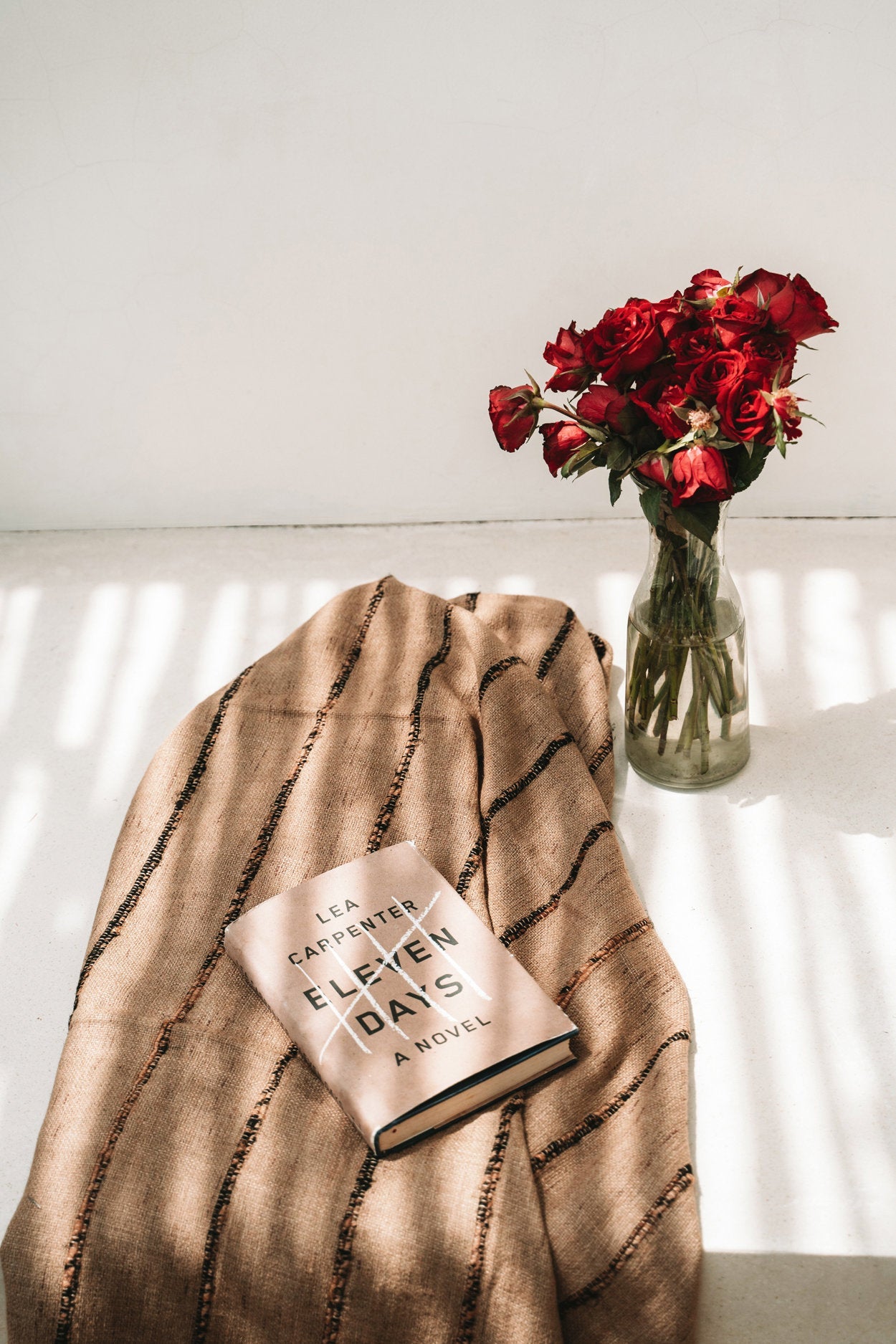 Luxurious hand-woven plaid - Beige Black
