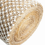 The Cross Stitched Macrame Basket - Large