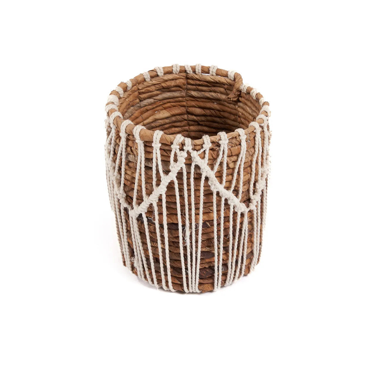 The Macra-mazing Basket - Natural White - Small