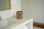 The Macra-mazing Basket - Natural White - Small