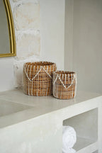 The Macra-mazing Basket - Natural White - Small