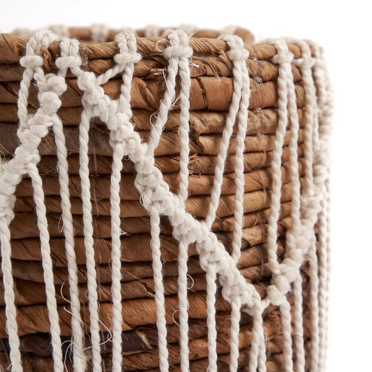 The Macra-mazing Basket - Natural White - Small