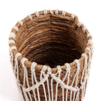 The Macra-mazing Basket - Natural White - Small
