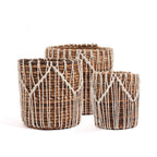 The Macra-mazing Basket - Natural White - Small