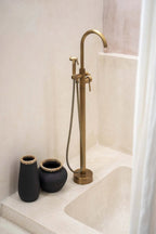 Vase Black Natural - terracotta with raffia details in black