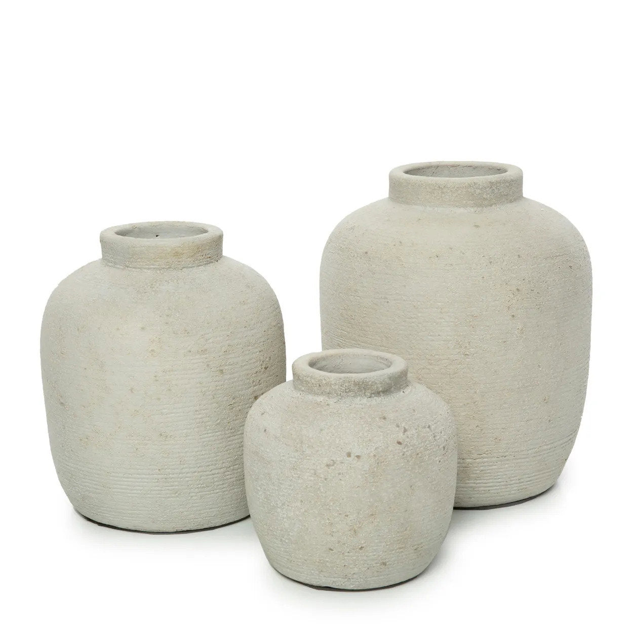 Concrete Vase – terracotta in gray with Wabi Sabi charm