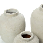 Concrete Vase – terracotta in gray with Wabi Sabi charm
