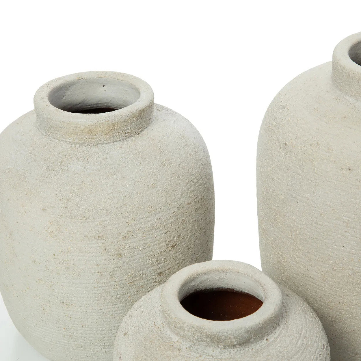 Concrete Vase – terracotta in gray with Wabi Sabi charm