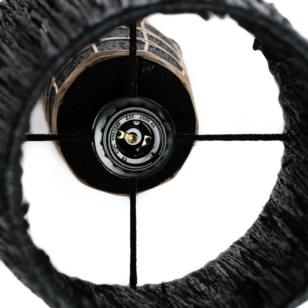 De Naxos Tafellamp - Zwart Natuurlijk