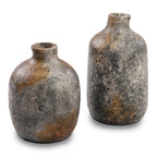 Antique Grey Vase – handmade terracotta in an elegant design