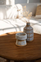 Whoopy Vase – Terracotta in a natural concrete look with bohemian charm