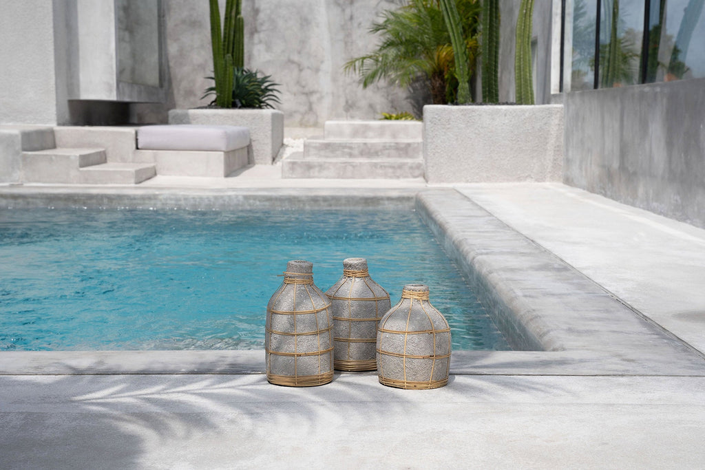 Whoopy Vase – Terracotta in a natural concrete look with bohemian charm