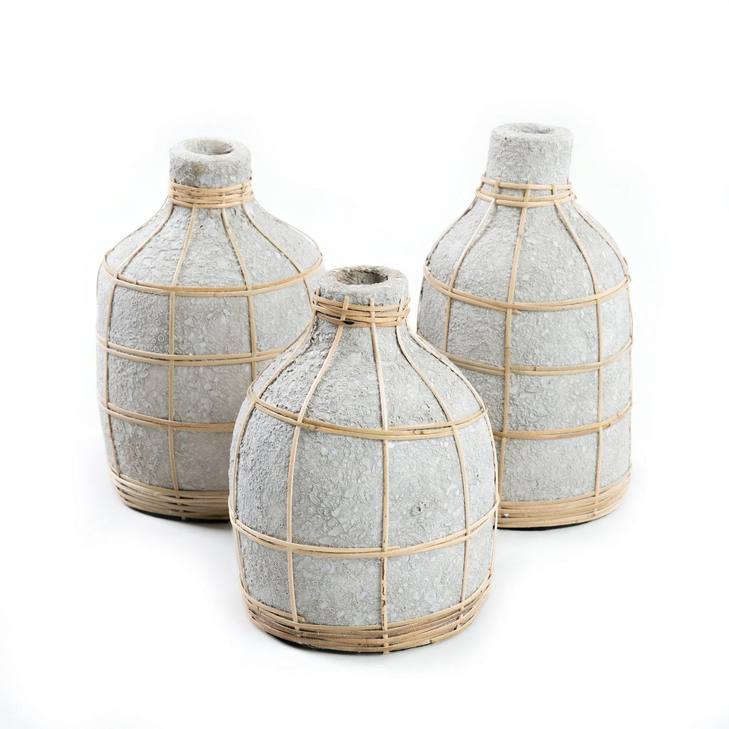Whoopy Vase – Terracotta in a natural concrete look with bohemian charm