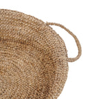 De Raffia Mand Dienbladen - Groot