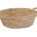 Dienblad Raffia Mand – hoogwaardig raffia in natuurlijke tint
