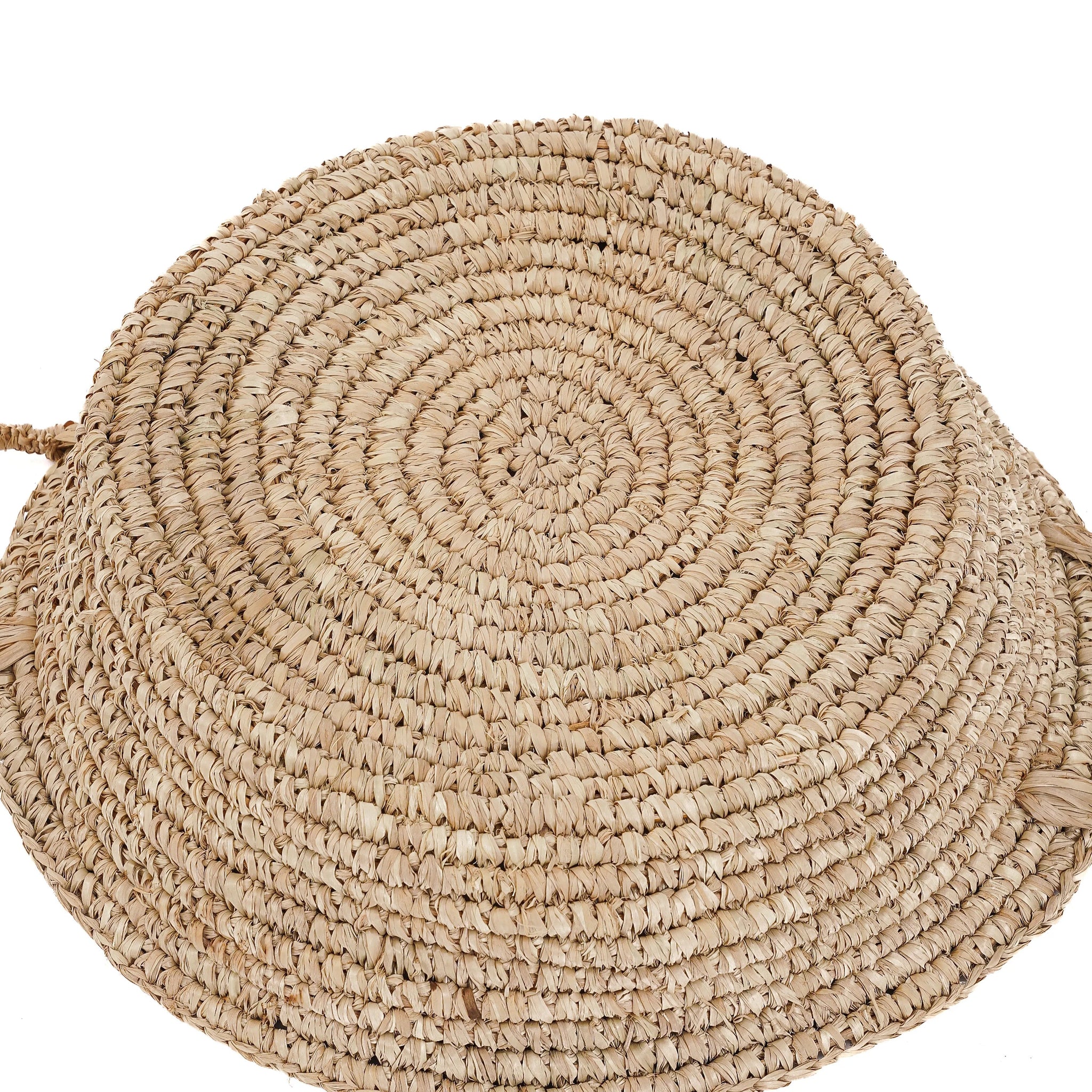 Dienblad Raffia Mand – hoogwaardig raffia in natuurlijke tint