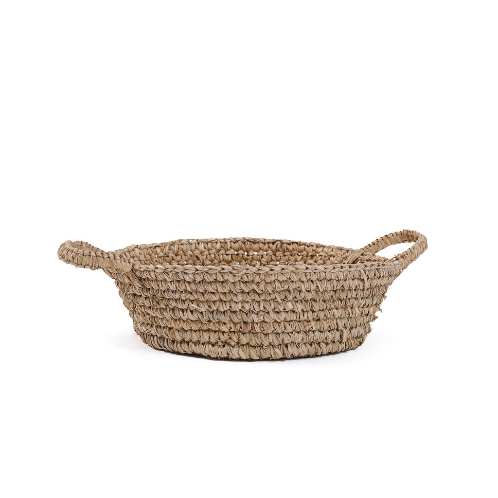 Mand Raffia - natuurlijke mand in small formaat